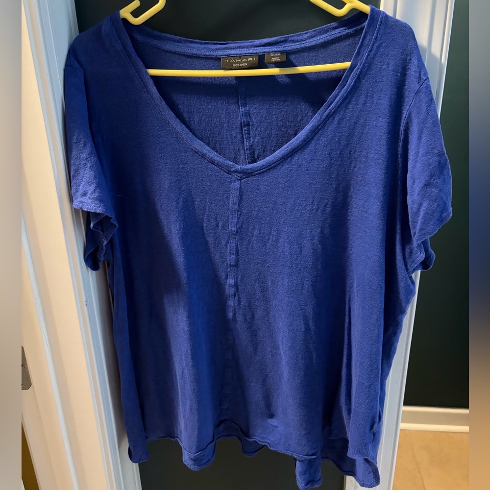 Tahari Royal Blue Tee